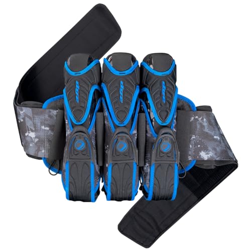 Dye Assault Pack Pro Harness (Schwarz/Blau, 3+4) von Dye