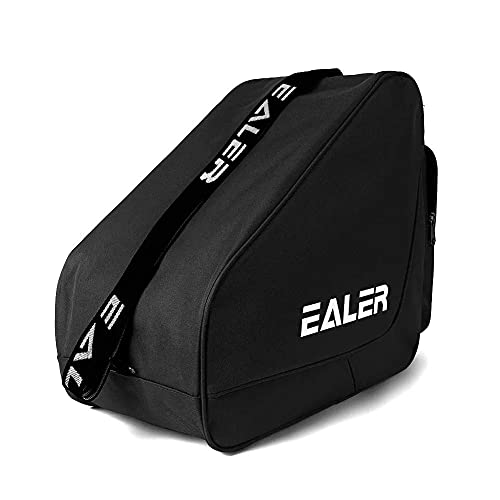EALER Robuste Eishockey-Tragetasche, Verstellbarer Schultergurt, Schwarz von EALER