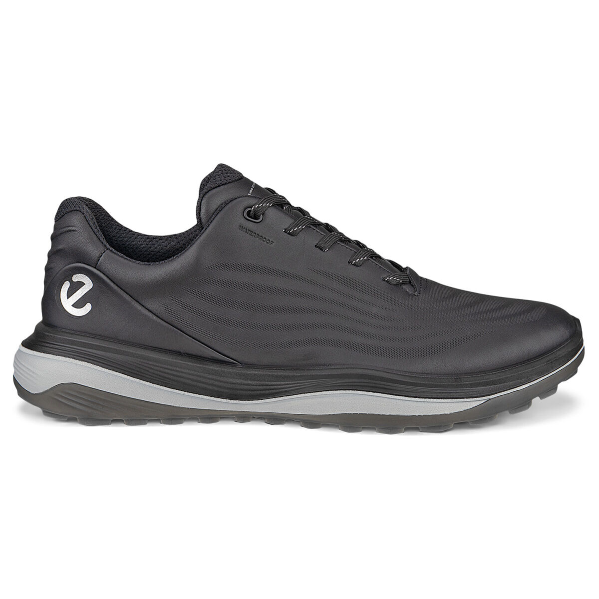 ECCO Men's LT1 Waterproof Spikeless Golf Shoes, Mens, Black, 9 | American Golf von ECCO