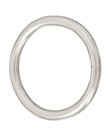 Edelstahl Ring, geschweißt und poliert, 8mm, 55mm AISI316/A4 von EDELSTAHL.NIRO