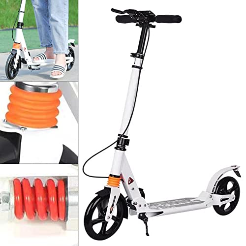 Erwachsene Scooter, Faltbarer Scooter Cityroller, Erwachsene Tretroller Bike Roller mit 200 mm Räder Handbremse Aluminiumlegierung für Erwachsene und Kinder von ERnonde