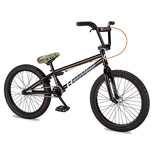Eastern Bikes Paydirt 20-Zoll BMX-Fahrrad, Rahmen aus hochfestem Stahl (Schwarz & Tarnmuster) von Eastern Bikes