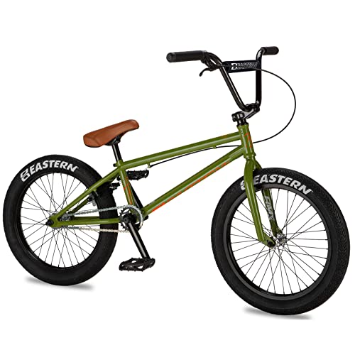 Eastern Bikes Traildigger 20-Zoll BMX-Fahrrad, Voll Leichter Chromoly-Rahmen und Gabelschaft (Grün) von Eastern Bikes