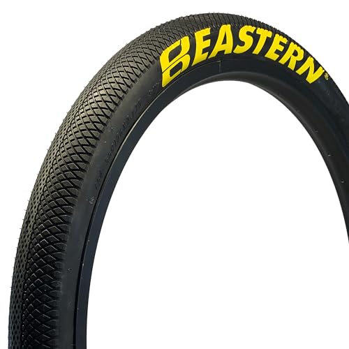 Eastern Growler Reifen 26 x 2.125 (schwarz & gelb) - Multi-Surface, ideal für Cruiser, Straße, E-Bikes, Falträder von Eastern Bikes