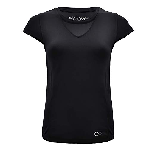 ElPlayer Lyar Damen T-Shirt XL Schwarz von Legea