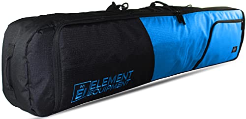 Element Equipment Deluxe gepolsterte Snowboardtasche – Premium High End Reisetasche blau Ripstop 165 von Element Equipment