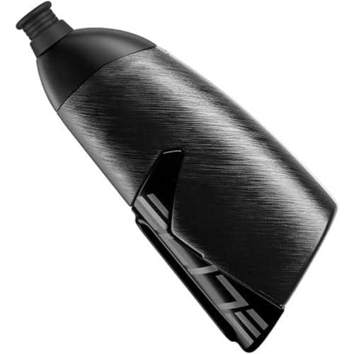Elite S.R.L. Unisex – Erwachsene Elite Crono CX Trinkflasche, Schwarz, 500ml von Elite