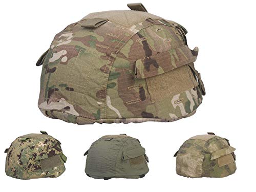 Elite Tribe Airsoft Kampf Helm Cover Taktisch Mich Helm Cover für:Mich 2002 (Multicam) von Elite Tribe