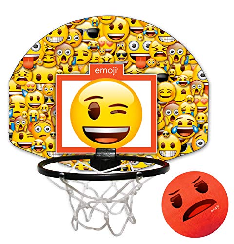 Emoji-Indoor Mini Basketball Set – Rot von Emoji