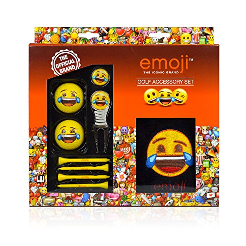 Emoji-Lachen Neuheit Golf Head Cover, Unisex, Laughing, rot von Emoji