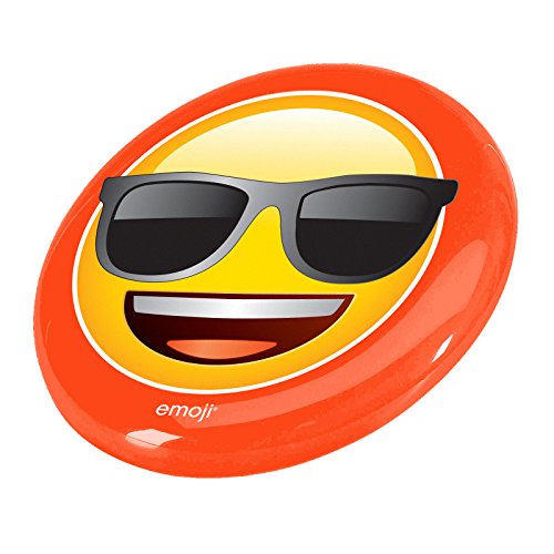 Emoji Sonnenbrille Gesicht Fliegende Scheibe, gelb, Nicht zutreffend von Emoji