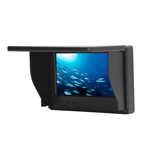 Emoshayoga Unterwasser-Fischkamera, Lichtempfindliches Chip-Angel-Display-Kit, True-Color-IPS-LCD, Gut Wasserdicht für den Außenbereich von Emoshayoga
