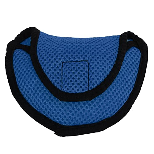 Putter Headcover, Golfschlägerhauben, Kopfschutz-Schutztasche, Gewebt kompakte Mallet-Putter-Schutztasche Schlägerhauben Golf Golfschlägerhaube zum Schutz des Schlägers(Blau) von Entatial