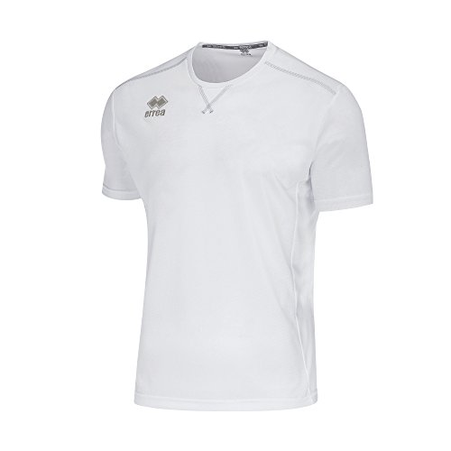 Errea Herren Everton Mc Sportliches T-Shirt, Weiß, S von Errea