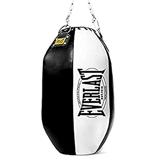 Everlast Unsiex Erwachsene Sport Boxen Punching Ball 1910 Bodyshot Bag, Schwarz/Weiß, 70 LBS von Everlast