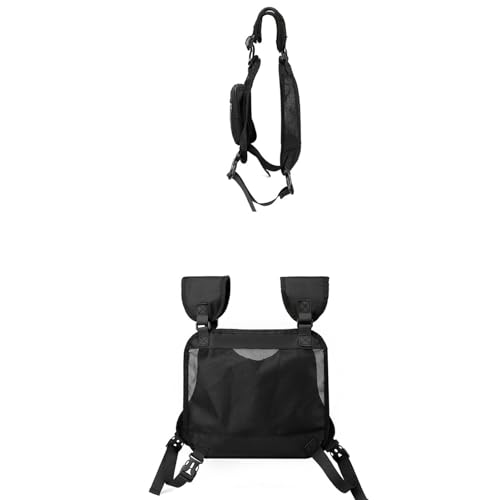 Herren-Brusttasche, Brust-Ausrüstungstasche, multifunktionale Fahrrad-Brusttasche, sportliche praktische Brusttasche, Outdoor-Brusttasche, Schlüssel-Geldbörse, Handy von FASSME