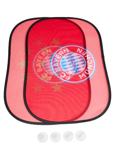 FC Bayern München Sonnenblende | Sonnenschutz | Auto | 2er-Set | Rot von FC Bayern München