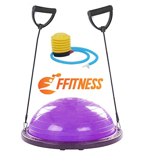 FFitness Half Ball mit Rope, Violett, einzigartig von FFitness
