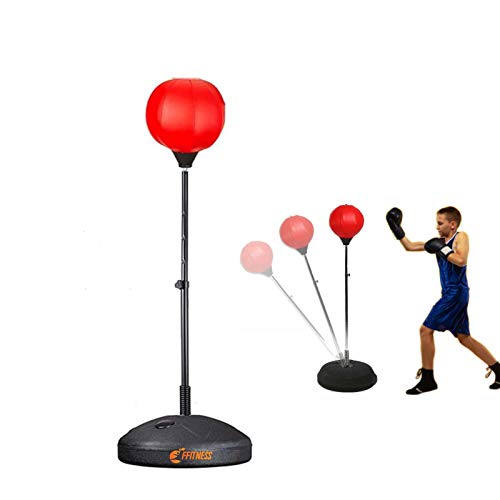 FFitness Punchingball für Kinder mit abnehmbarem Boden und Verstellbarer Stange | Boxsack für Training von FFitness
