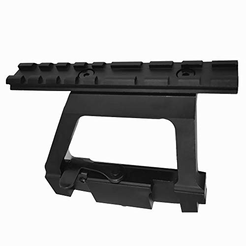 FIRECLUB New A-k 47 Scope Mount Tactical Heavy Duty Scope Mount Base Saiga HOT 47 A-k Heavy Duty Mount Side Rail Base for Airsoft 20mm Rail Scope Sight New von FIRECLUB