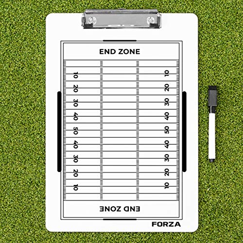 FORZA Coaching Tafeln │ (Wählen Sie Ihr Sport aus) │ 5 Taktische-Tafeln, die einfach zu abwischen sind│ Stifte Werden enthalten (Coaching Zwischenablage, American Football) von FORZA