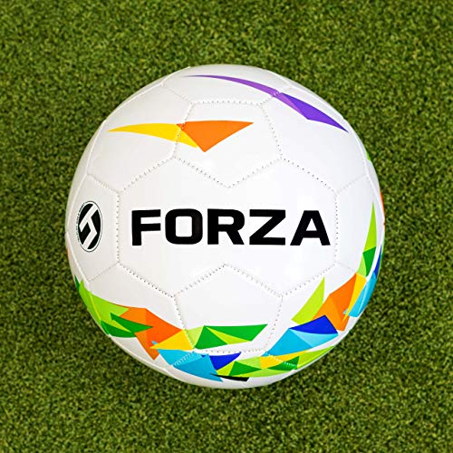FORZA Fußbälle – Match, Training, Garten und Futsal Bälle – die besten Fußbälle auf dem Markt – fachmännisch konzipiert (FORZA Garten Fußball, Größe 4) von FORZA