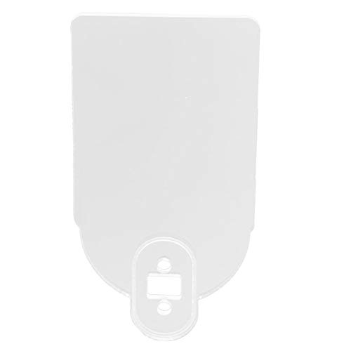 Roller Kennzeichenhalter, Nummernschild Kompatibel Aus Kunststoff Für Scooter Kunststoff Kennzeichenhalter Warnschild (Weiß) von FYBlossom