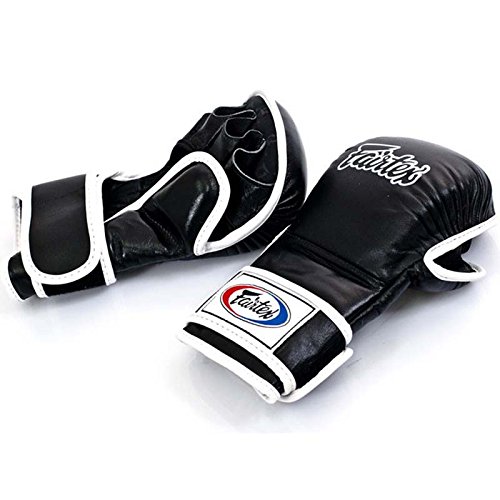Fairtex MMA Sparrings Handschuhe, FGV15, schwarz, Freefight, Grappling Vale Tudo Größe L von Fairtex