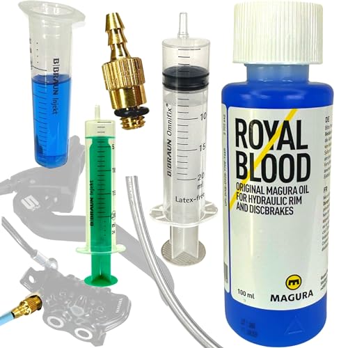 F26 Service Kit mit 100ml Magura Royal Blood Öl Louise Marta MT 8 6 4 3 2 und Hs11 Hs33 ab 2011 von Fantic26