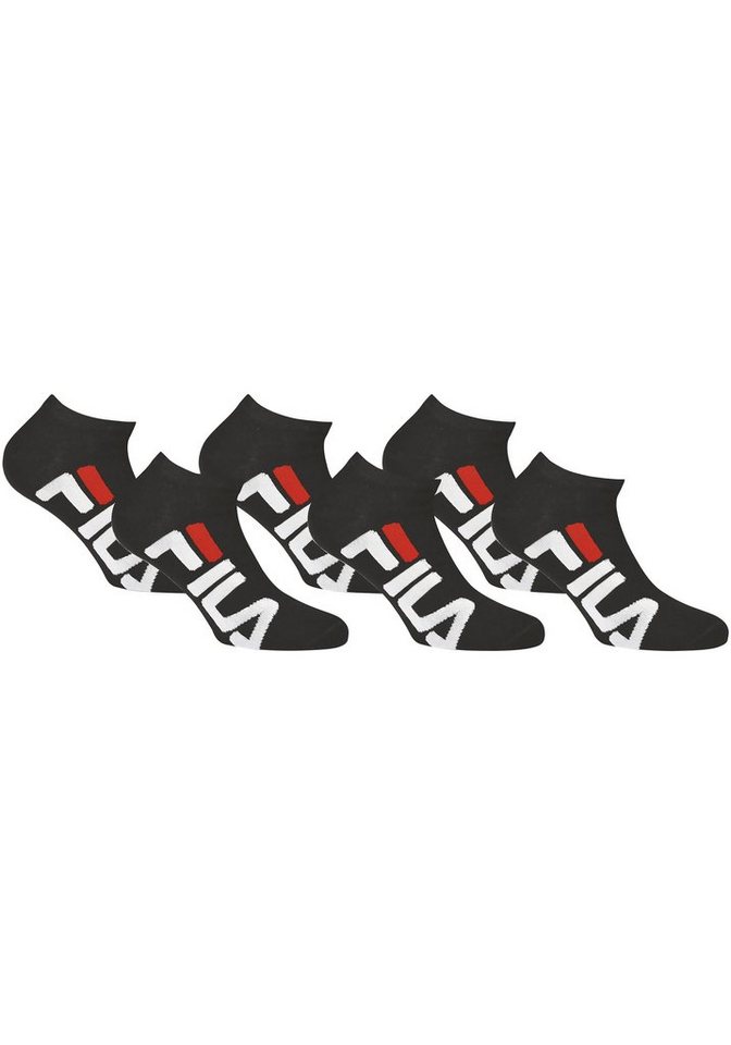 Fila Sneakersocken (Packung, 6-Paar) Großer Markenschriftzug seitlich von Fila