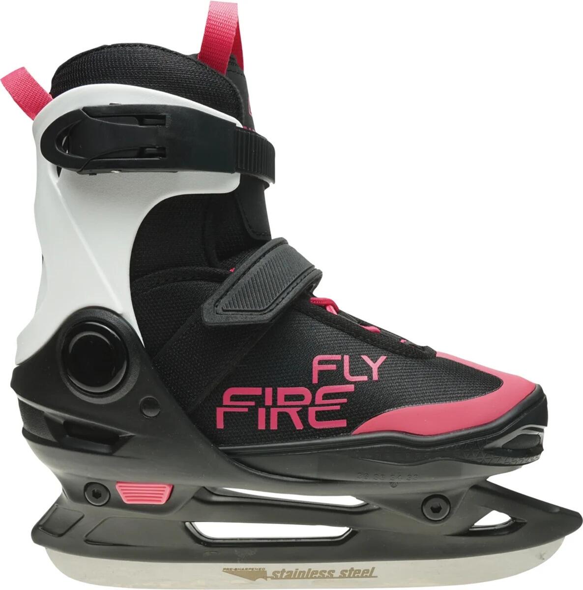 Firefly Alpha Soft Girl III verstellbarer Schlittschuh (33.0 - 36.0, 901 black/white/pink) von Firefly