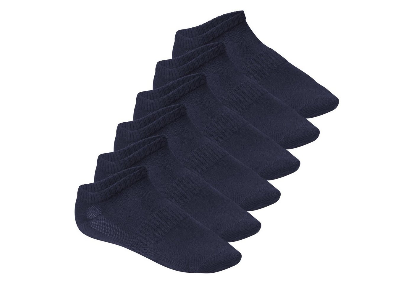 Footstar Füßlinge Damen & Herren Fitness Sneaker Socken (6 Paar) Mesh-Strick von Footstar