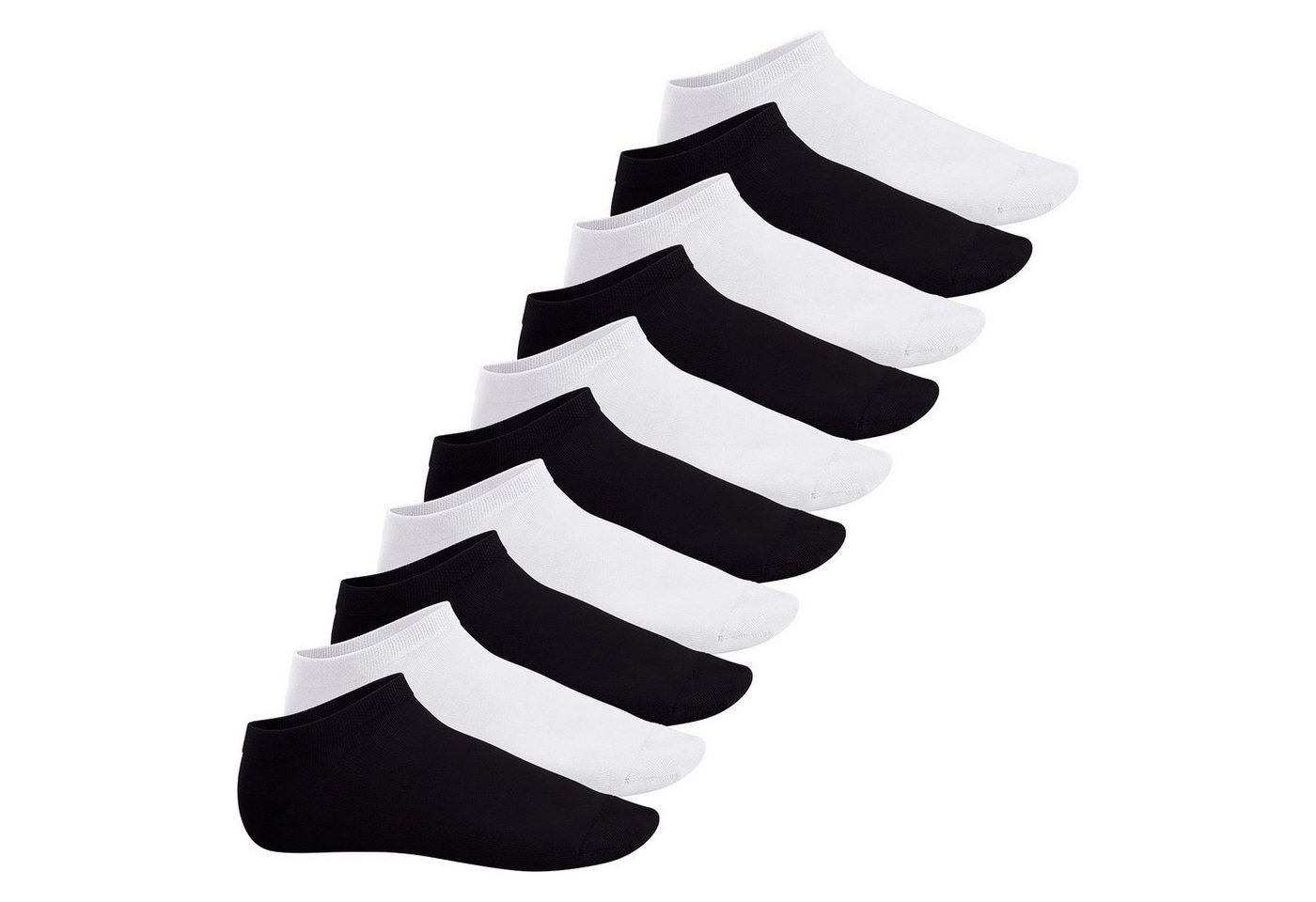 Footstar Füßlinge Sneak It! Damen & Herren Sneakersocken (10/20 Paar) kurze Socken von Footstar