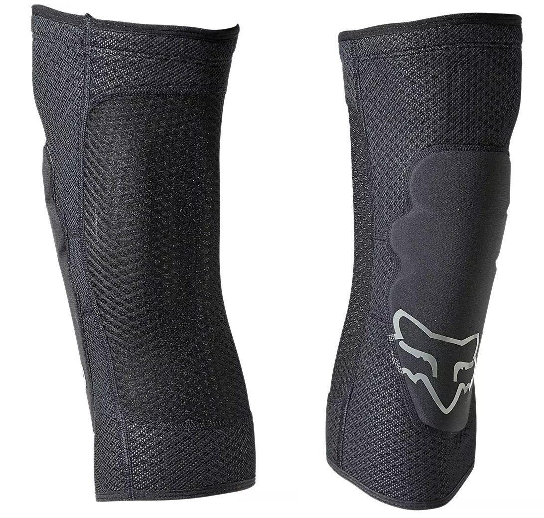 Fox Racing Protektoren-Set Fox Enduro Knee Sleeve Knieschoner schwarz / Logo grau L von Fox Racing