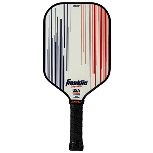 Franklin Sports Signature Series Pickleball-Paddel, 13 mm, Weiß von Franklin Sports