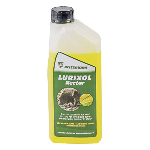 Fritzmann Unwiderstehlich und intensiv duftendes Ködergemisch mit Mais Aroma für Wild, Lurixol Nectar 1 Liter von Fritzmann
