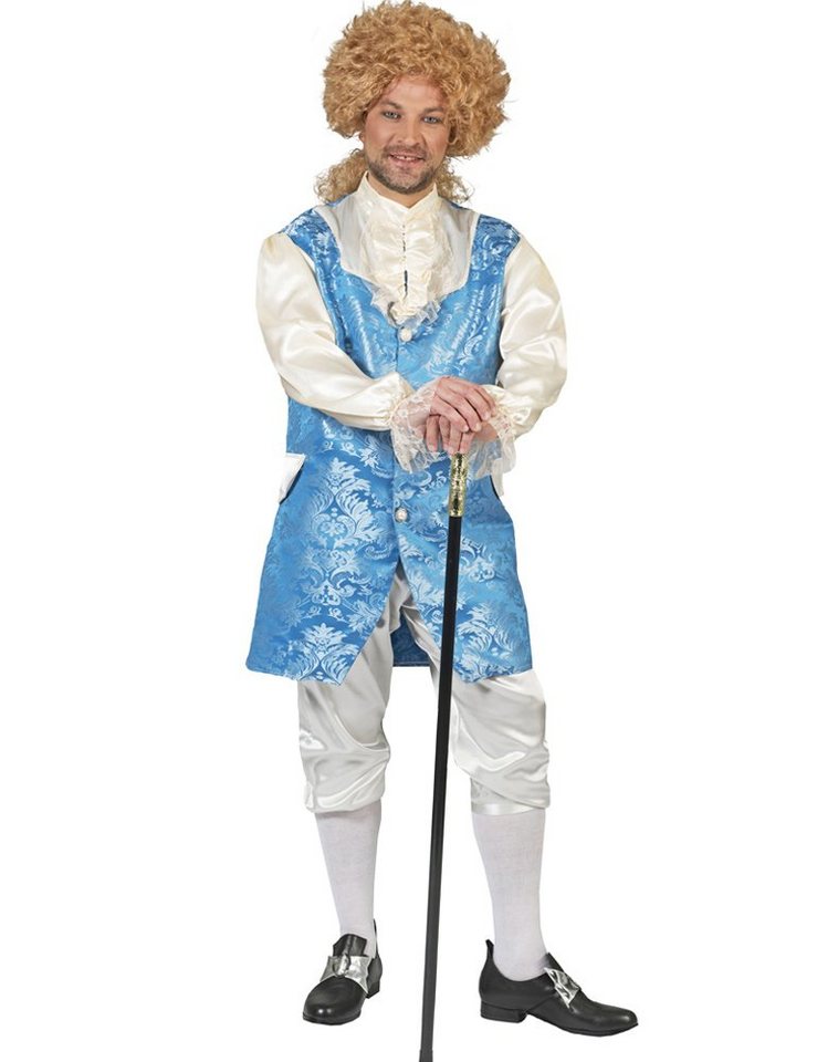 Funny Fashion Kostüm Barock Kostüm Johannes mit Weste für Herren - Baron Prinz Anzug mit Kniebundhose für Theater, Orchester und Karneval von Funny Fashion