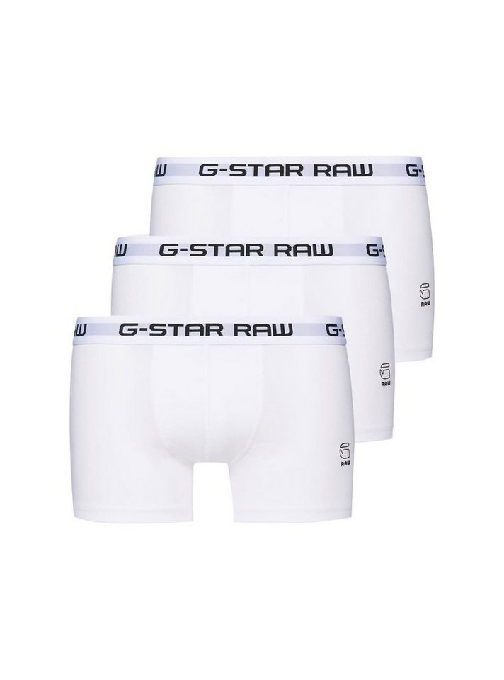 G-Star RAW Boxer Herren Shorts 3er Pack - Classic Trunk, Logobund von G-Star RAW