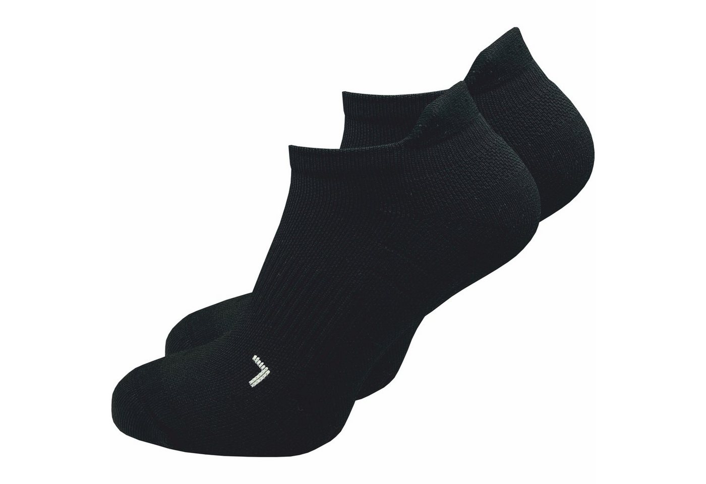 GAWILO Laufsocken (kurz) für Herren mit Kompression & Polsterung, bunt, schwarz & weiß  (5 Paar) Anatomisch korrekt für den linken und rechten Fuß gestrickt von GAWILO