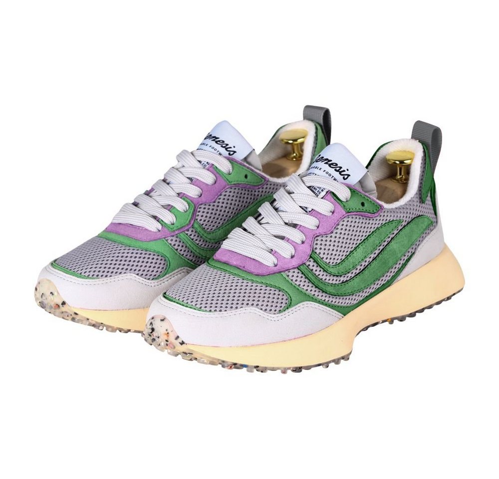GENESIS G-Marathon Eco-Suede R-Pet grey/p.green/lavender Sneaker (1-tlg) von GENESIS