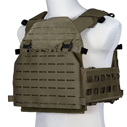 Gunfire Tactical Advanced Laser-Cut Tactical Vest, Farbe:Olive von GFC Tactical