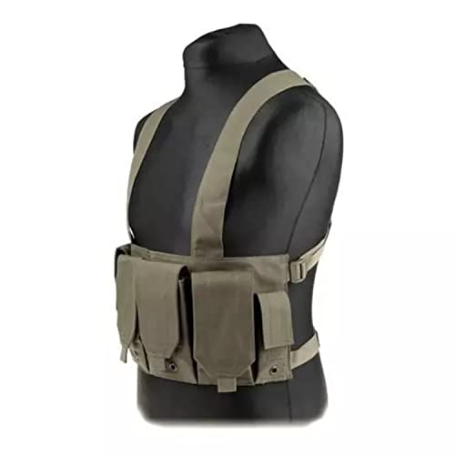 Gunfire Tactical Chest Rig Tactical Vest, Farbe:Olive von GFC Tactical