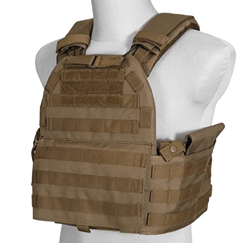 Gunfire Tactical Quick Release Plate Carrier Tactical Vest, Farbe:Coyote von GFC Tactical