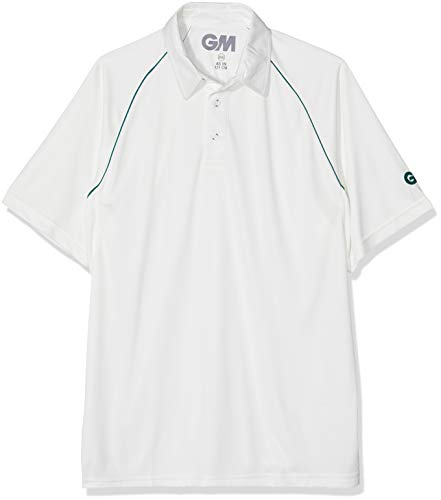 Gunn & Moore Herren Premier Club Shirt T, cremefarben, L von GM