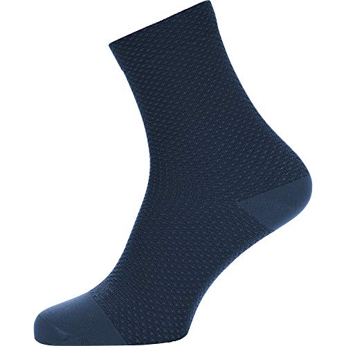 GORE WEAR C3 Unisex Mittellange Fahrrad-Socken, Mehrfarbig (orbit blue/deep water blue), 41-43 von GORE WEAR