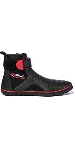 GUL Allzweck-5mm-Neoprenanzug-Stiefel aus Wildleder-Stiefel Boot Black RED - EIN Perfekter Allrounder für Jollen - Easy Stretch (10) von GUL
