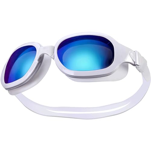 GUOQDAMI Taucherbrille Galvanik-Schwimmbrille, beschlagfrei, klare Sicht, HD-Linse, Schwimmbrille, Schwimmausrüstung, Unisex Unisex von GUOQDAMI