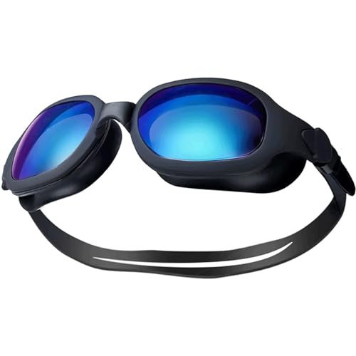 GUOQDAMI Taucherbrille Galvanik-Schwimmbrille, beschlagfrei, klare Sicht, HD-Linse, Schwimmbrille, Schwimmausrüstung, Unisex Unisex von GUOQDAMI