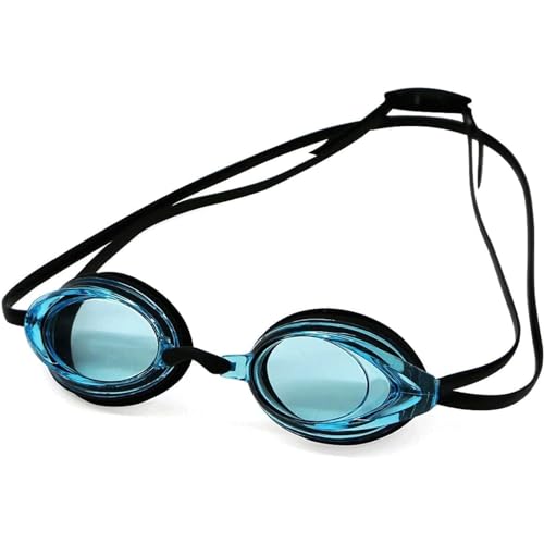 GUOQDAMI Taucherbrille Keine auslaufende Schwimmbrille, bequeme Galvanik-Schwimmbrille, beschlagfrei, zum Schwimmen, Strand, Spielen, leicht zu tragen für Erwachsene Unisex von GUOQDAMI