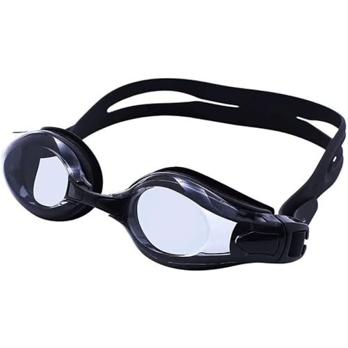 GUOQDAMI Taucherbrille Schwimmbrille mit großem Rahmen, Silikon, wasserdicht, beschlagfrei, kein Auslaufen, hochwertige Schwimmausrüstung Unisex von GUOQDAMI